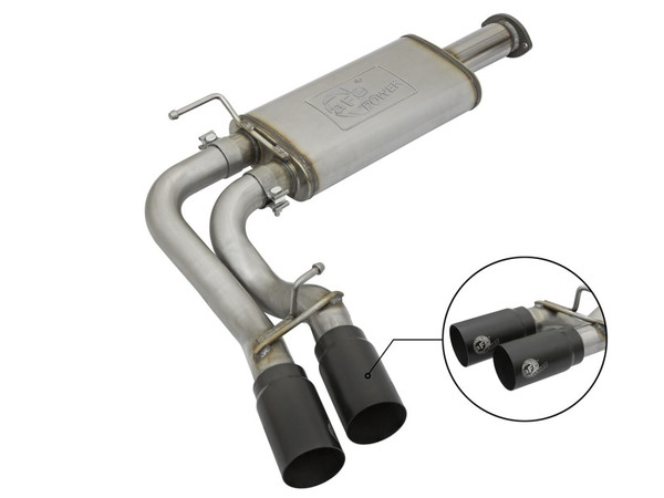 aFe 49-46032-B Rebel Series Cat-Back Exhaust System For 16-21 Tacoma 3.5L