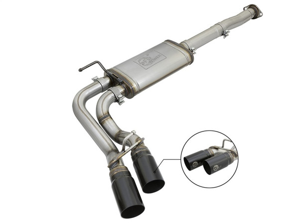 aFe 49-46033-B Rebel Series Cat-Back Exhaust System For 05-15 Tacoma 4.0L