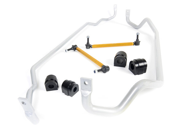 Whiteline BBK004 Front & Rear Sway Bar Kit, For 2005-2012 BMW 1 & 3 Series