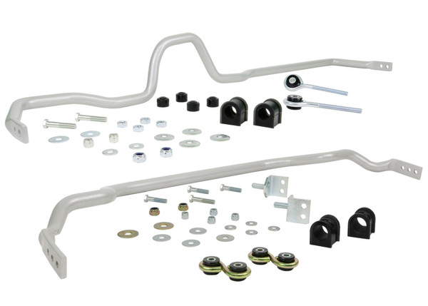 Whiteline BNK004M Front & Rear Sway Bar Kit, For 1984-1996 Nissan 180SX NEW