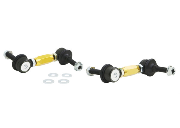 Whiteline KLC140-090 Sway Bar Link - Heavy Duty Adjustable Steel Ball