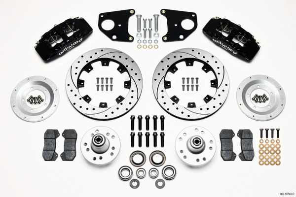 Wilwood 140-10740-D Forged Dynapro 6 Front Big Brake Kit (Hub)