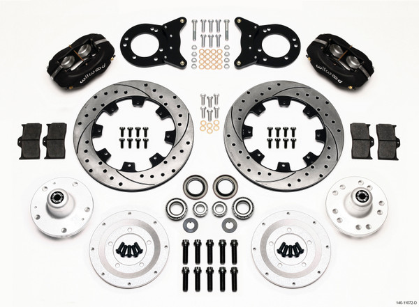 Wilwood 140-11072-D Forged Dynalite Front Disc Big Brake Kit For Mustang NEW