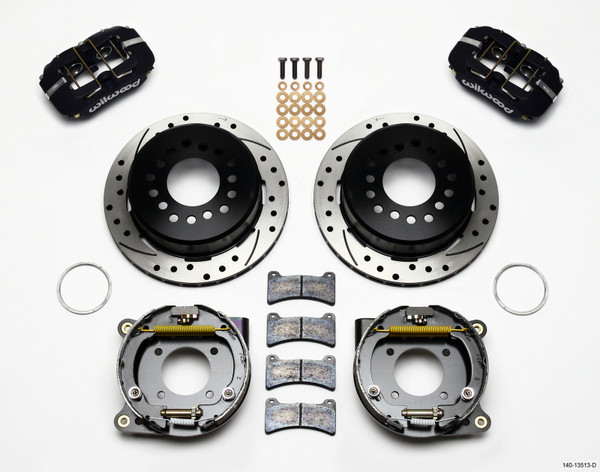 Wilwood 140-13513-D Forged Dynapro Low-Profile Rear Parking Brake Kit