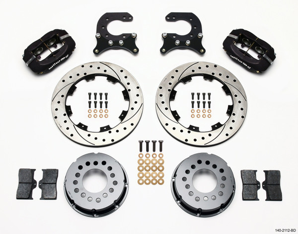 Wilwood 140-2112-BD Forged Dynalite Pro Series Rear Brake Kit