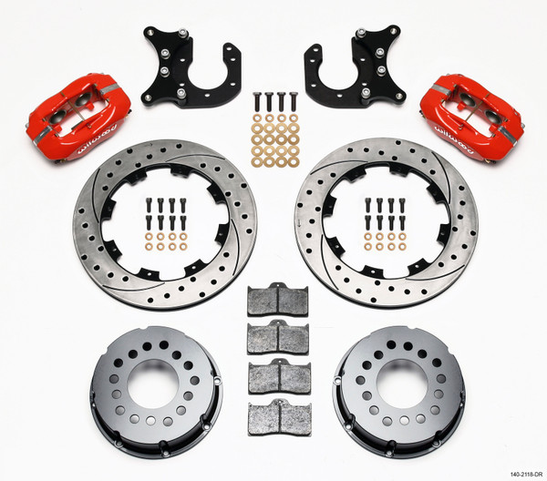 Wilwood 140-2118-DR Dynalite Rear Disc Brake Kit For Ford Big Block NEW