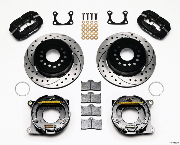 Wilwood 140-7139-D Dynalite Rear Big Brake Kit For Ford Big Block NEW