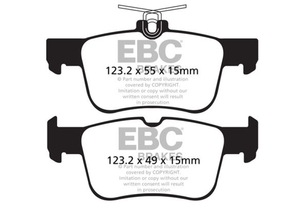 EBC UD1665 Ultimax Replacement Brake Pads Rear For Ford Escape NEW