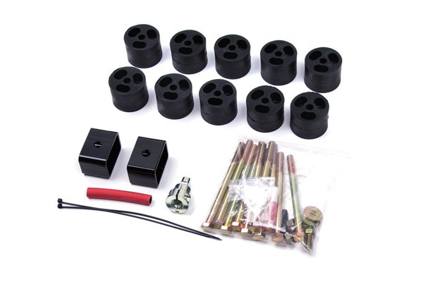 Zone Offroad ZONJ9210 2" Suspension Body Lift Kit For 2007-2018 Jeep Wrangler JK