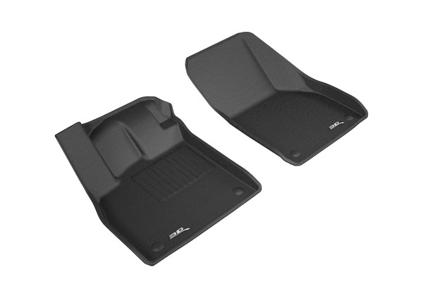 3D MAXpider fits 2016-2020 Audi Tt Kagu 1st Row Floormat - Black - L1AD04611509