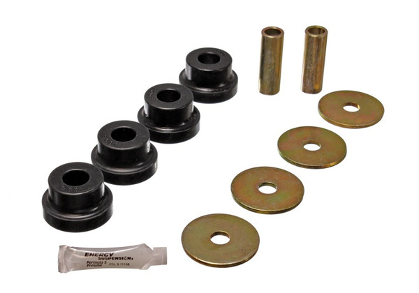 Energy Suspension fits  70-78 Nissan 240Z/260Z/280Z Black Differential Carrier (Mustache Bar) Bushings - 7.1102G