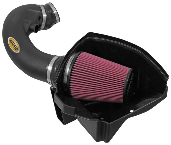 Airaid fits 12-13 Ford Mustang Boss 302 MXP Intake System w/ Tube (Oiled / Red Media) - 450-321