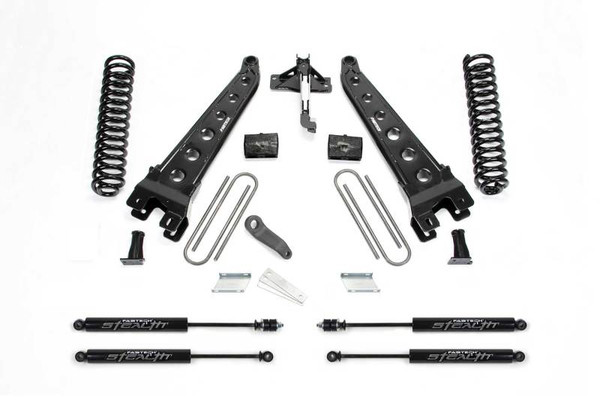 Fabtech fits  17-21 Ford F250/F350 4WD Diesel 6in Rad Arm Sys w/Coils & Stealth - K2218M