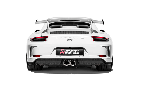 Akrapovic S-PO/TI/8-TP Slip-On Race Line Titanium For Porsche 991.2 GT3 2018-19