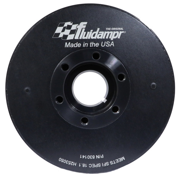 Fluidampr 830141 Harmonic Balancer External Balance Black For Gmc Sierra 2017-19