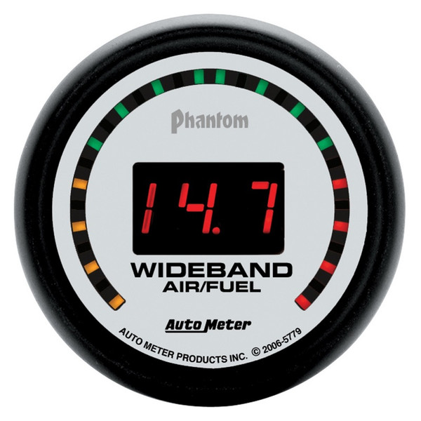 Auto Meter 5779 2-1/16" Phantom Wideband Street Air/Fuel Ratio 10:1-17:1