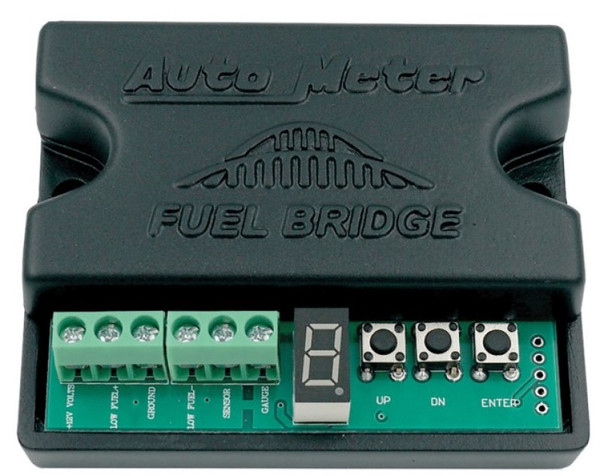 Auto Meter 9109 Fuel Gauge Bridge Module,Universal Mount,Plastic,Black