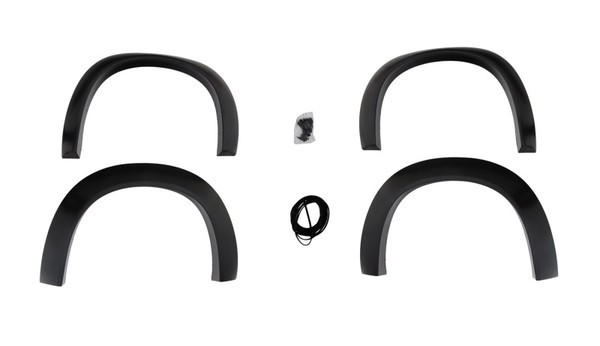 AVS fits  2008+ Dodge Challenger Smooth Front and Rear Fender Flares - Black (4 Pc) - 850250