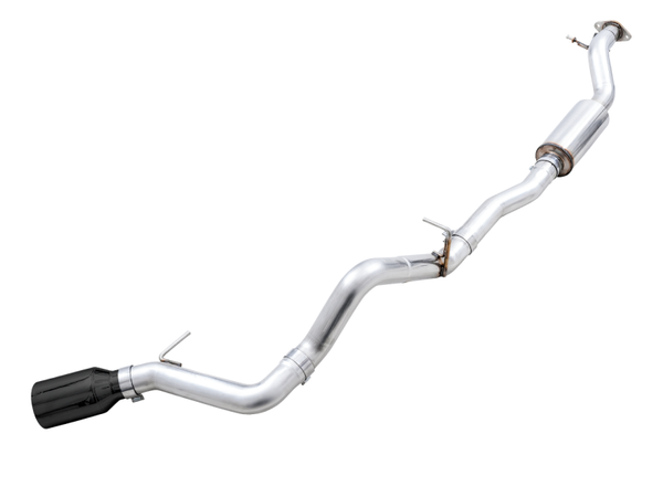 AWE Tuning 3015-23789 Cat-Back Exhaust System - Single 5" Diamond Black Tip NEW