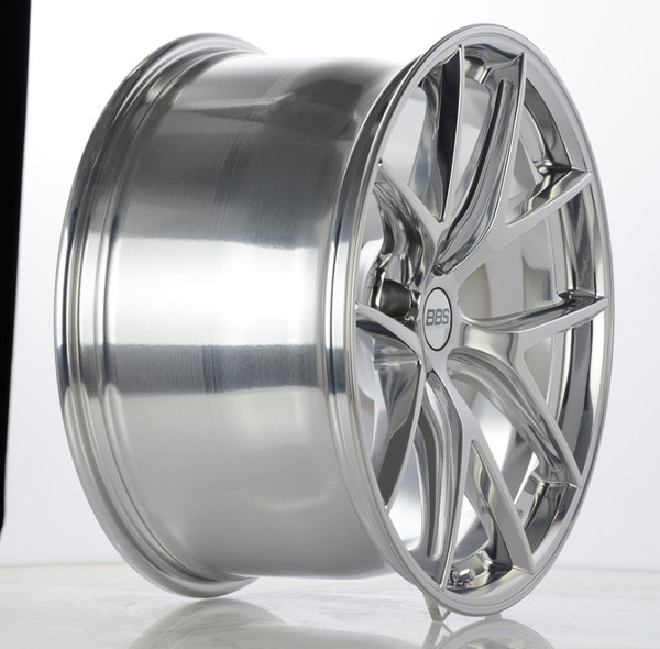 BBS CI-R 19x9 5x120 ET44 Ceramic Polished Rim Protector Wheel -82mm PFS/Clip Required - CI2203CP