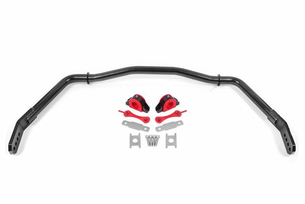 BMR fits  05-14 Ford Mustang Front Hollow 38mm Sway Bar Kit w/ Bushings - Hammertone Black - SB754H