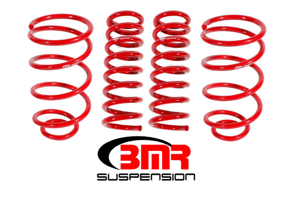 BMR Suspension SP032R Lowering Springs 1.0 in. Front 1.0 in. Rear Red NEW