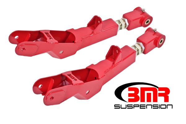 BMR TCA029R Control Arms Adjustable Tubular/Boxed Rear Lower Steel Red NEW