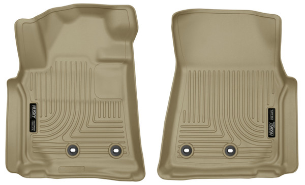 Husky Liners 13093 Weatherbeater Front Floor Liners - Tan, For Lexus LX570 NEW