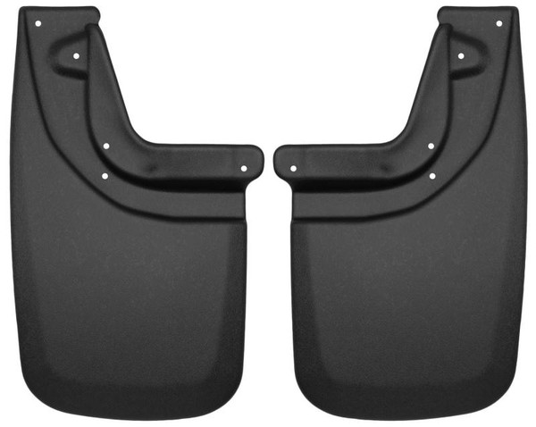 Husky Liners 57931 Rear Mud Flaps Black For 2005-2015 Toyota Tacoma