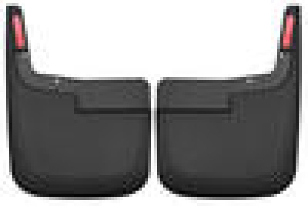 Husky Liner 58441 Front Mud Guards; Black; Fits 15-16 F-150 w/o Fender Flares