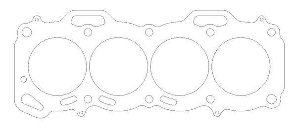 Cometic Fits Toyota 3E/4E/5E 1.3L/1.5L 75mm Bore .040 inch MLS Head Gasket FWD w/ No Extra Oil Holes - C4602-040