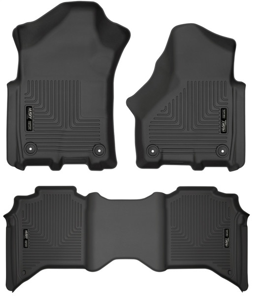 Husky Liners 94111 Weatherbeater Front & 2nd Seat Floor Liners For Dodge Ram NEW