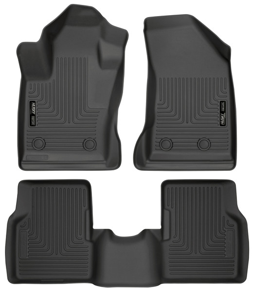 Husky Liner 95681 Weatherbeater Front/2nd Seat Floor Liners For Jeep Compass NEW