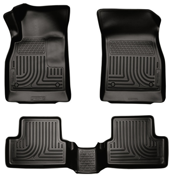 Husky Liner 98161 Weatherbeater Front/2nd Seat Floor Liners For 2016 Chevy Cruze