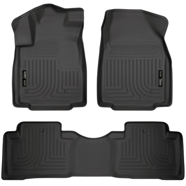 Husky Liners 98421 WeatherBeater Front and 2nd Seat Floor Liners; For Pilot NEW