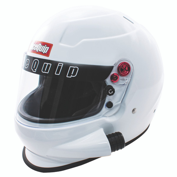 Racequip 296113 Pro 20 Side Air Helmet SA2020 Medium Gloss White
