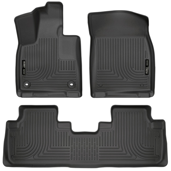 Husky Liners 99651 WeatherBeater Front & 2nd Seat Floor Liners - Black NEW