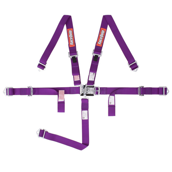 Racequip 709059 5pt Harness Set Jr LL Purple
