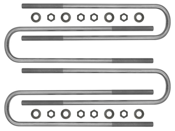 Icon Vehicle Dynamics 67002 17" Rear U-Bolt Kit; For 2011-Up Ford Super Duty