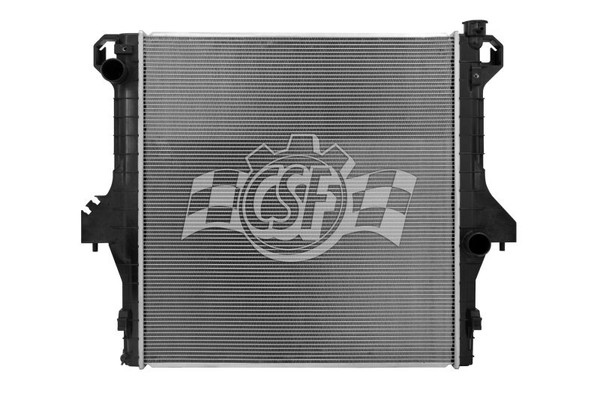 CSF 3710 Radiator 2 Row Plastic Tank Aluminum For Dodge Ram HD 5.9L 6.7L 04-09