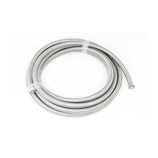 DeatschWerks 6-02-0861-20 AN Hose Stainless Steel Double-Braided Hose -6 AN Size