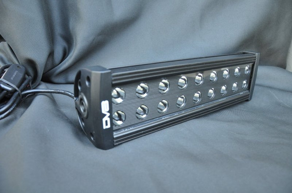 DV8 Offroad BR12E72W3W 12" Dual Row LED Light Bar with Black Face