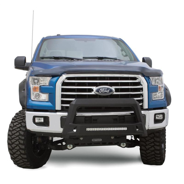 Lund 86521206 Revolution Black Steel Bull Bar with Integrated LED Light Bar