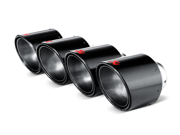 Akrapovic TP-NIR35C Tail Pipe Set Carbon;dia 125 mm GT-R For Nissan GT-R 2008-20