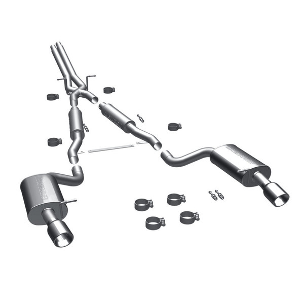 Magnaflow 16493 Touring Series Cat-Back System For 00-04 Audi A6 Quattro 2.7