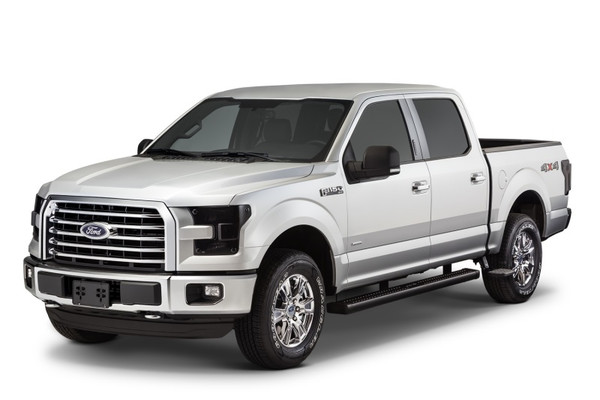 AMP Research 75412-01A BEDSTEP 2 FLP Down SIDE Bumper STP For Ford F-150 2015-21 - 75412-01A