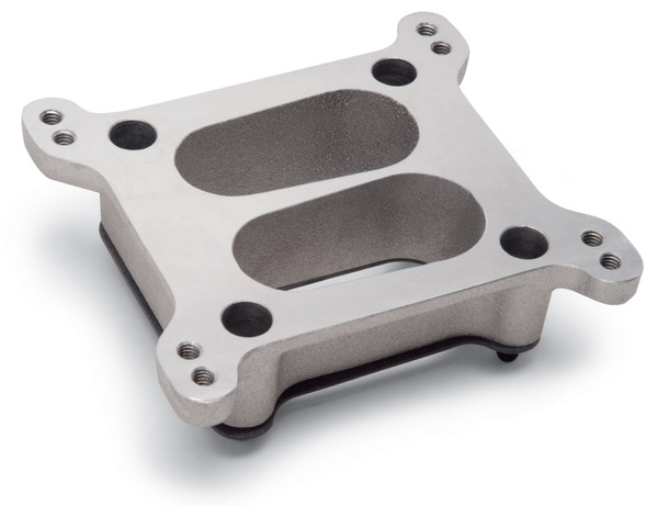 Edelbrock Carb Adapter Allows Rochester 4 Jet to Squarebore Fit - 1106