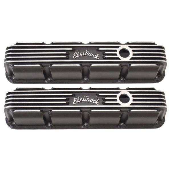 Edelbrock Valve Cover Classic Series Chrysler Magnum V8 Black - 41773