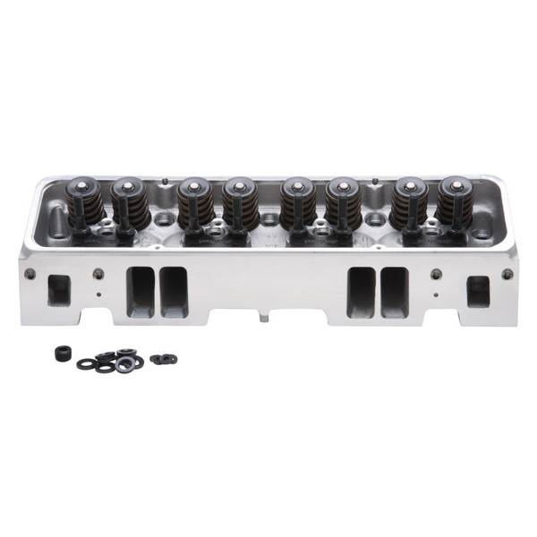 Edelbrock Inc. 60975 E-Tec Aluminum Assembled Cylinder Head - 64cc Chamber NEW