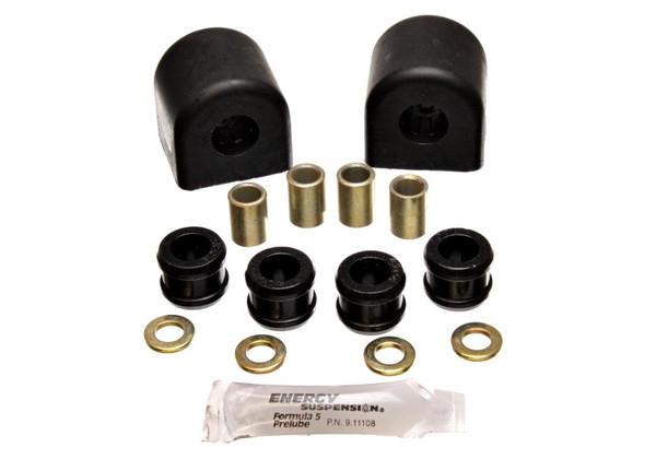 Energy Suspension fits  84-96 Chevy Corvette Black Reuse OE 22mm OD Rear Sway Bar Brackets - 3.5192G